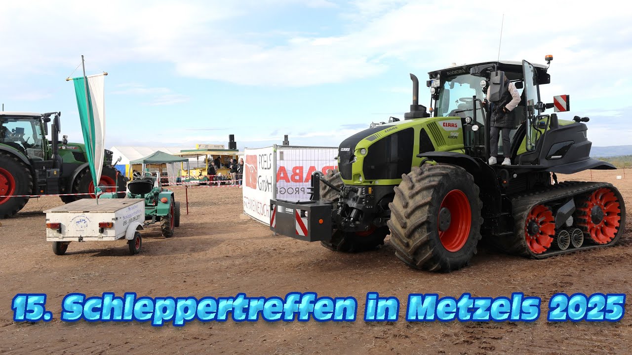 15 . Schleppertreffen in Metzels .