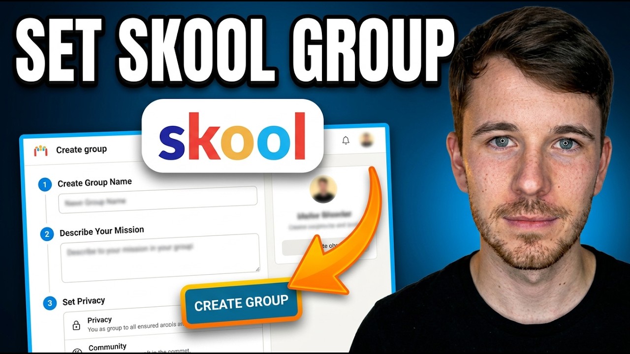 How to Set up a Skool Group (Easy Tutorial)