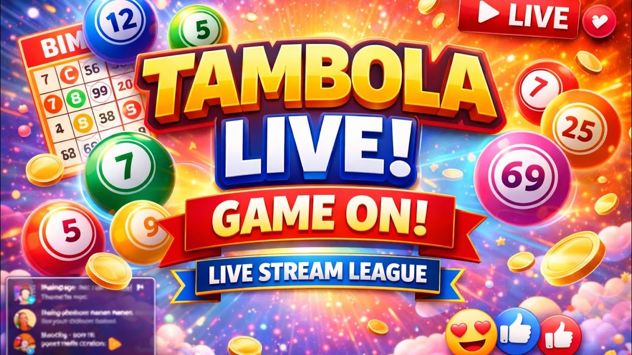 🎊 Tambola Live Stream League | Full Masti + Full Fun! comment Your Name LIVE 😀🎉🎊