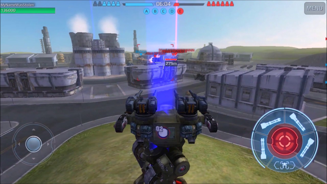 Kinetic Weapon (Machine Guns/Cannons) Damage Increase Testing | War Robots Test Server |