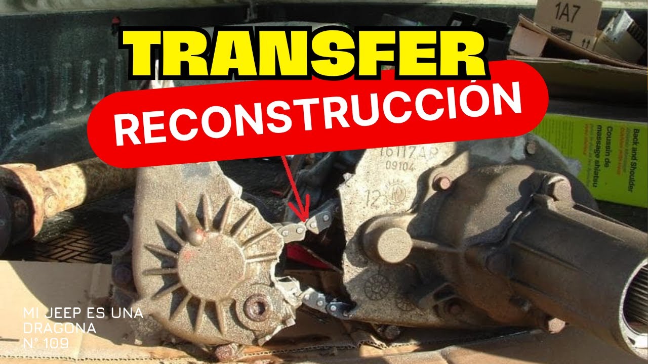 Cómo funciona el 4x4 de tu Jeep Liberty, reconstrucción y cambio de transfer