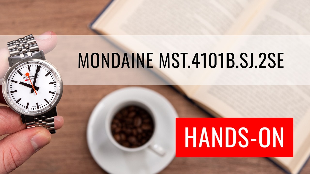 HANDS-ON: Mondaine Stop2Go Quartz MST.4101B.SJ.2SE