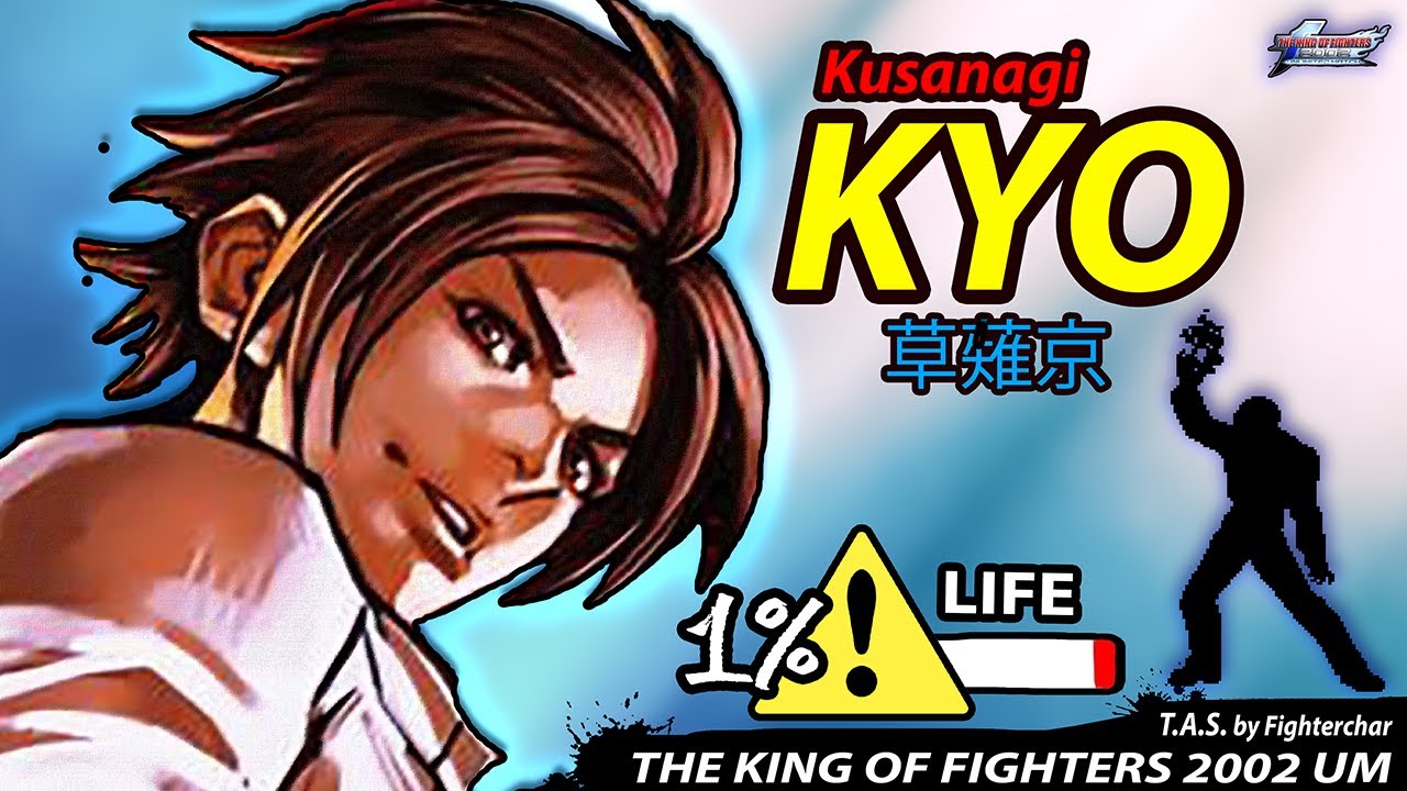 KYO con 1% de VIDA y DESESPERADO (KOF2002UM | TAS)