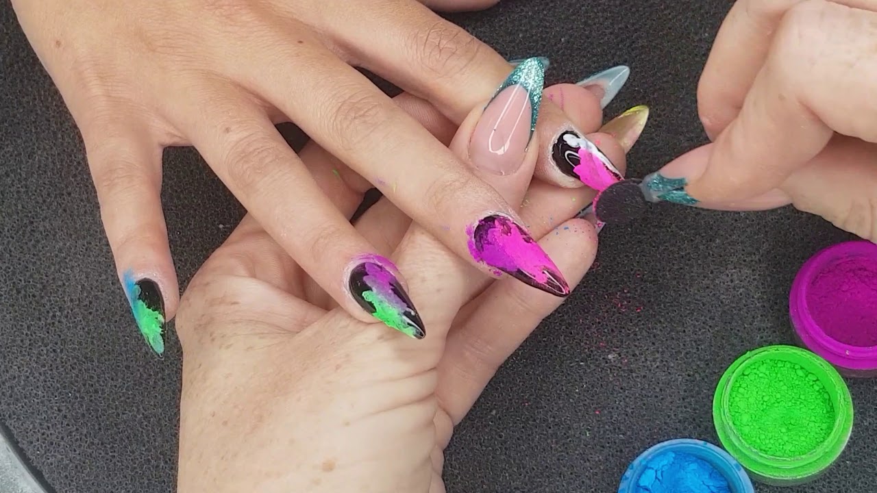 Smokey Rainbow Nails Tutorial