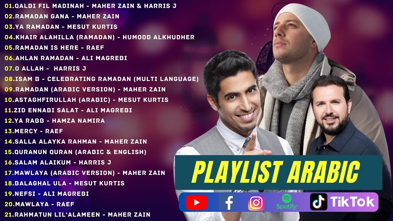 Healing Ramadan Vibes 2026 🤲 Arabic Islamic Songs | Kumpulan Lagu Religi • Deep Calm Nights