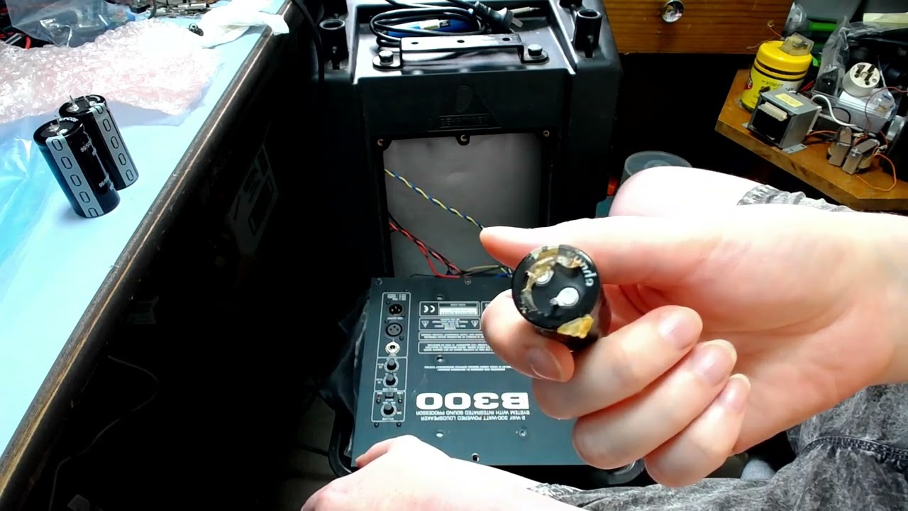 Buzzing Behringer B300 PA Speaker - Part 2