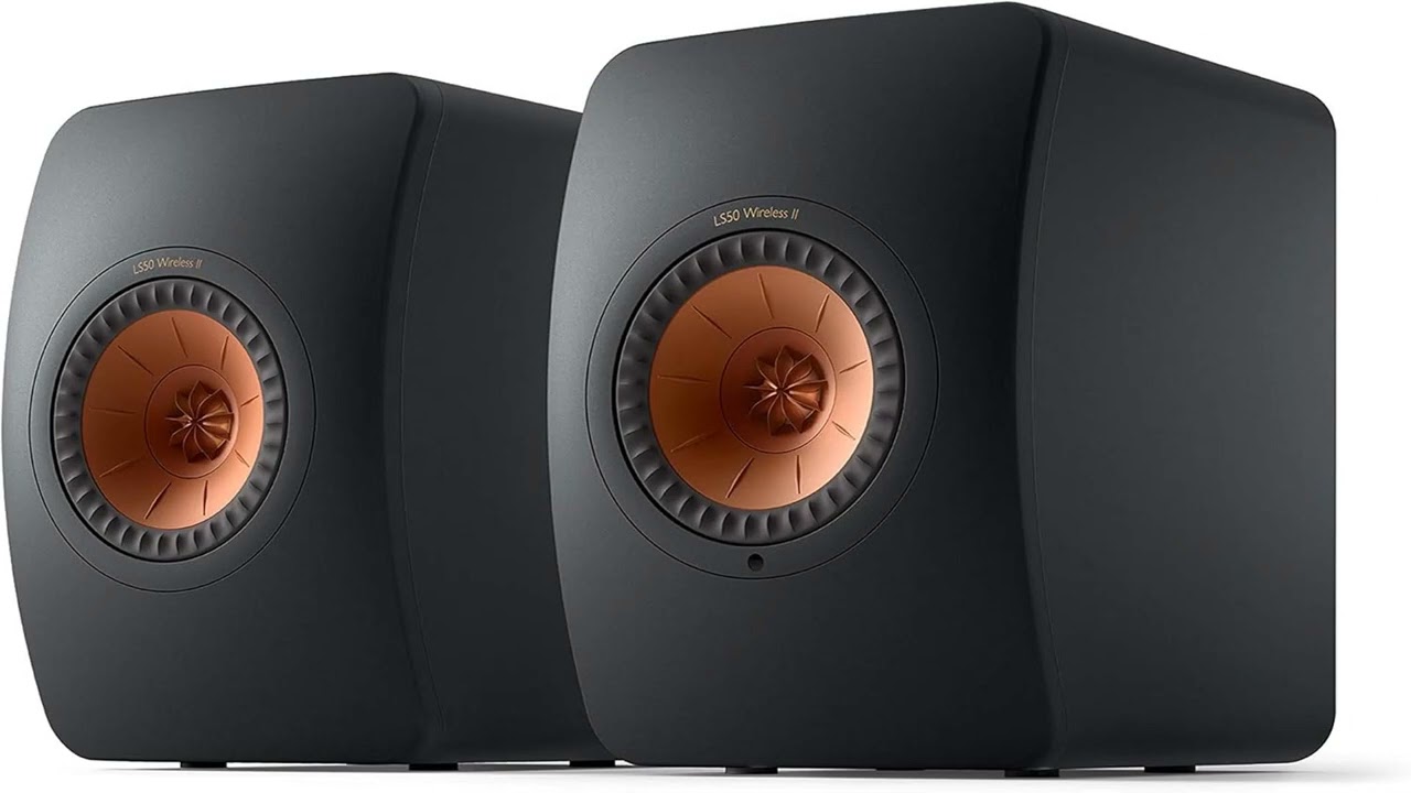 Лучшее предложение: Активные полочные акустические системы KEF LS50 Wireless II — пара (черный ка...