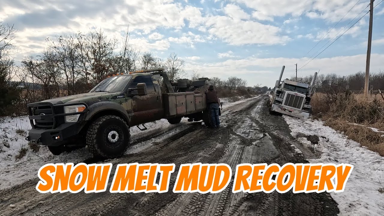 Snow Turned to Mud and Everything Got Stuck!