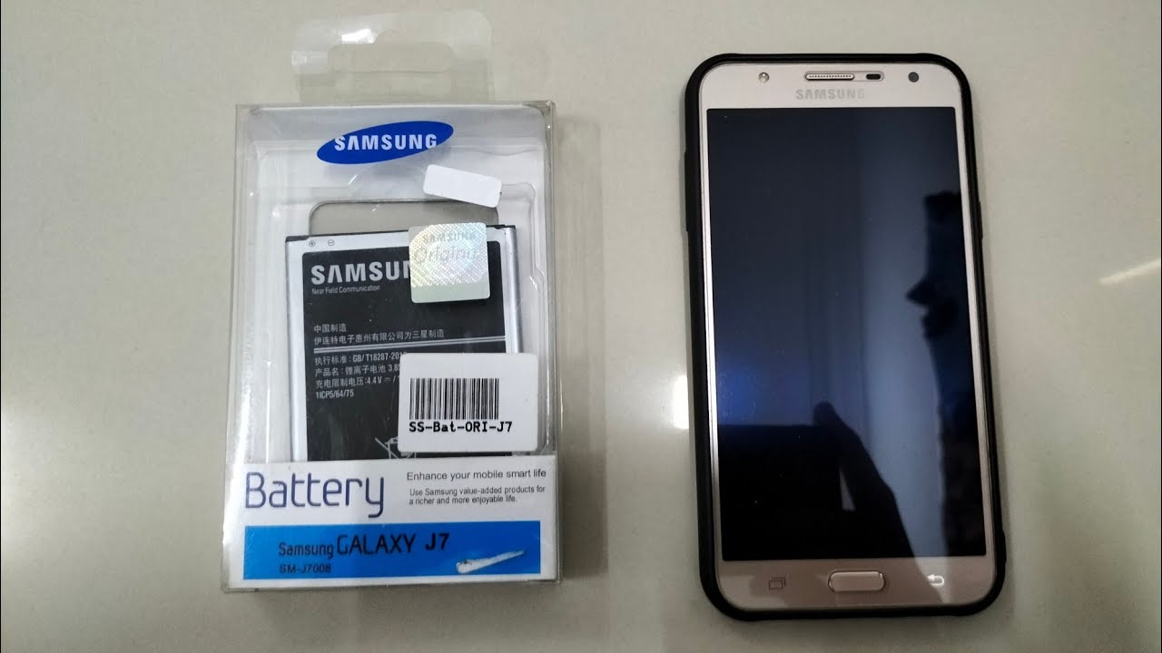 Unboxing Samsung Galaxy J7 2015 Battery Original | New old stock | Fits on J7 Nxt
