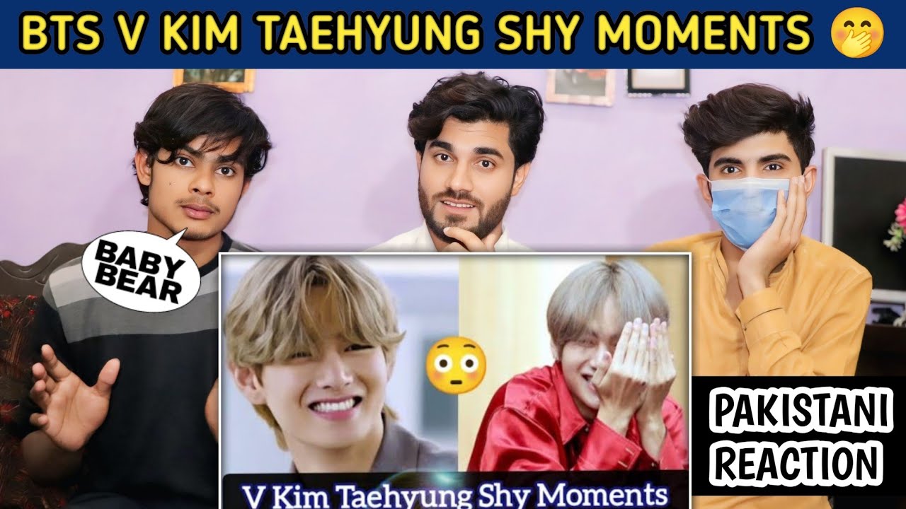 Bts Kim Taehyung Shy Moments - Pakistani Reaction - Usman Rajpoot