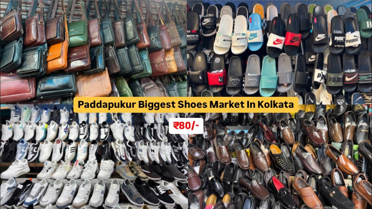 Kolkata Shoes Market | Exploring Kolkata’s Most Hidden Cheapest Market | Wholesale Shoes Market