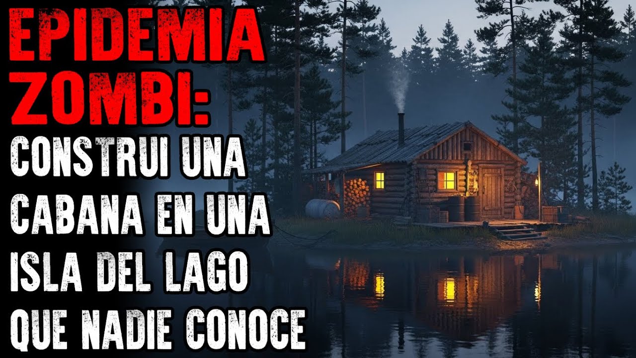 EPIDEMIA ZOMBI: CONSTRUI UNA CABAÑA EN UNA ISLA DEL LAGO QUE NADIE CONOCE