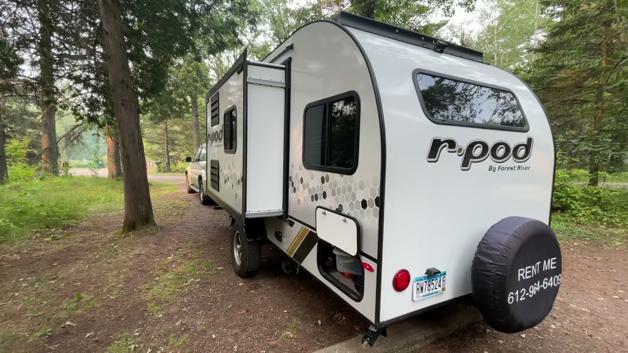 2021 R-Pod 190, packing up, dumping the tanks and hitting the road