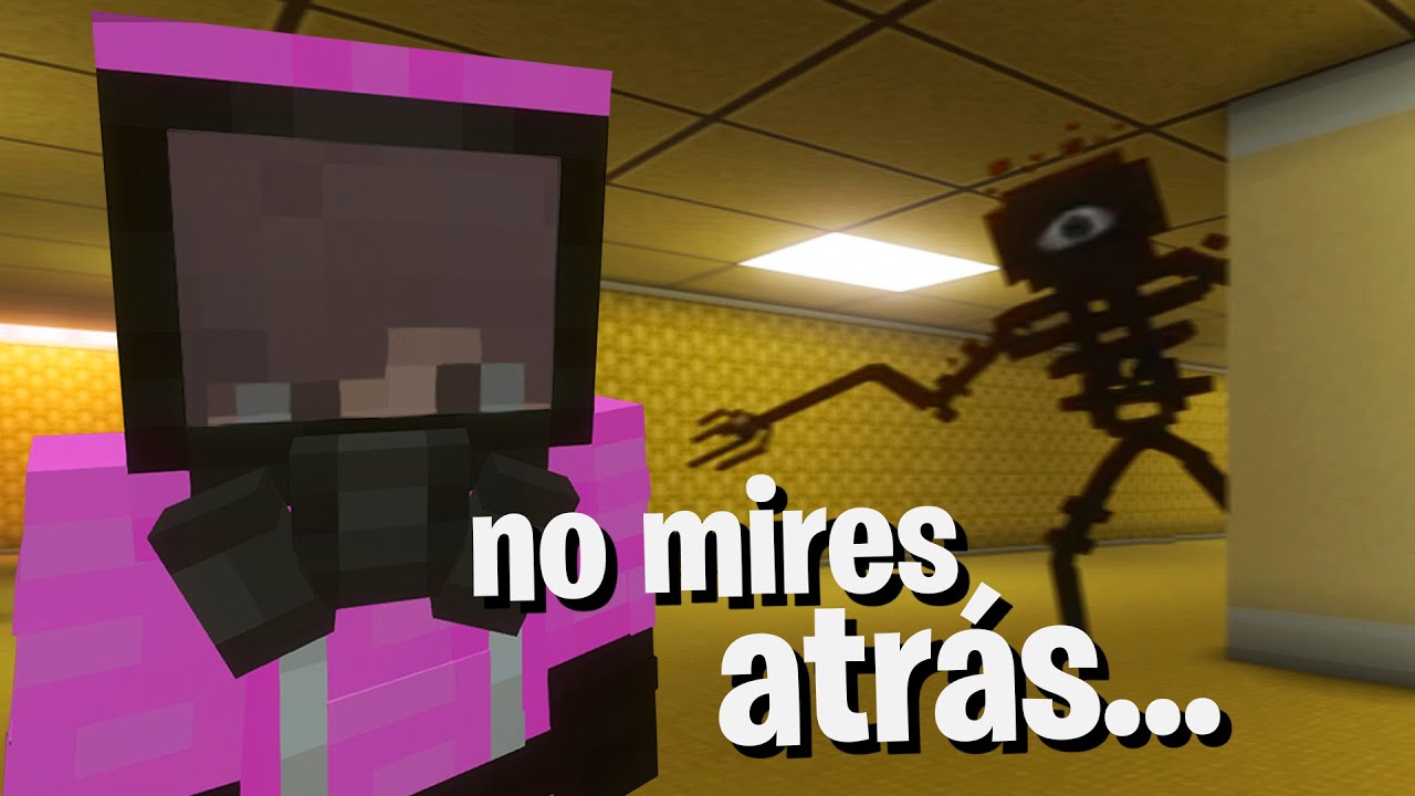 ME PERDÍ en los BACKROOMS de MINECRAFT...