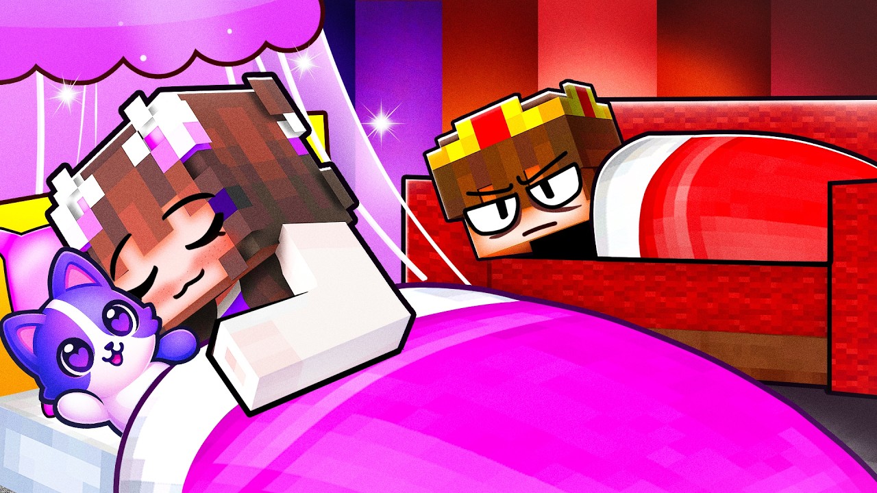 Semlaki & Nelly ÜBERNACHTUNGSPARTY in Minecraft!