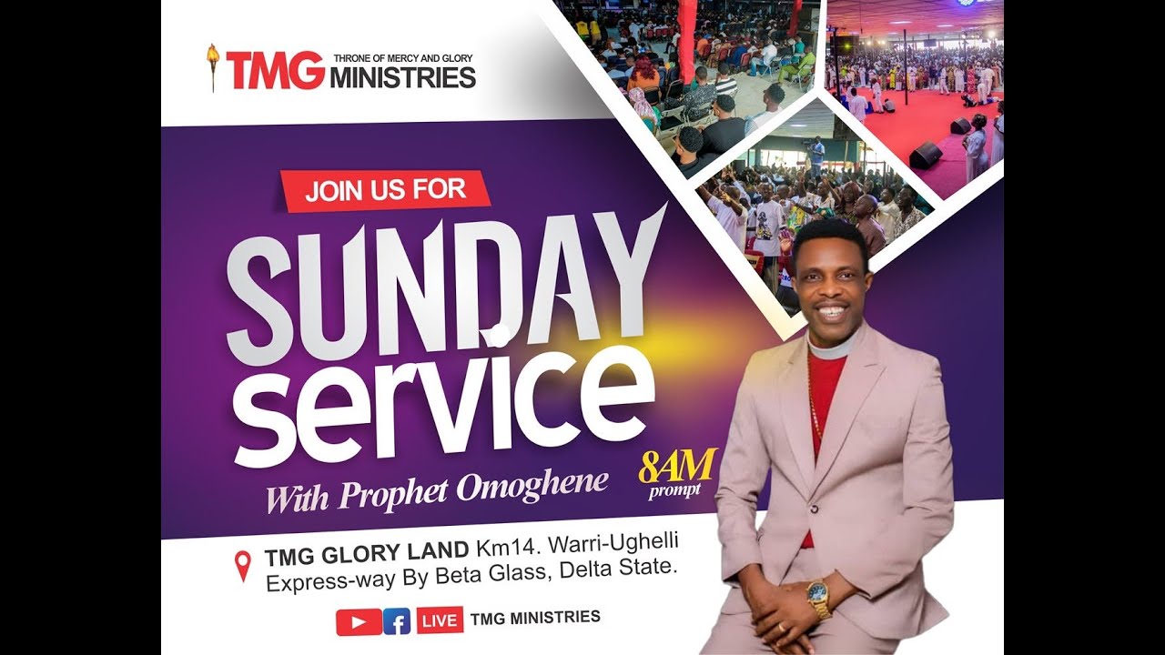 TMG Live sunday Service of Healing, Deliverance  And Prophecy !!! 25TH JAN.  2026)