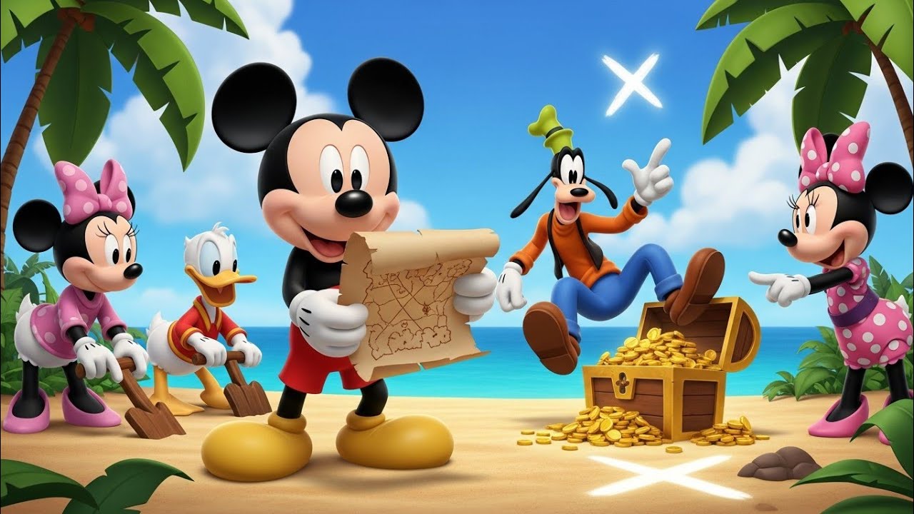 Mickey Mouse & Friends’ EPIC Tropical Island Treasure Hunt Adventure! 🏝️💰