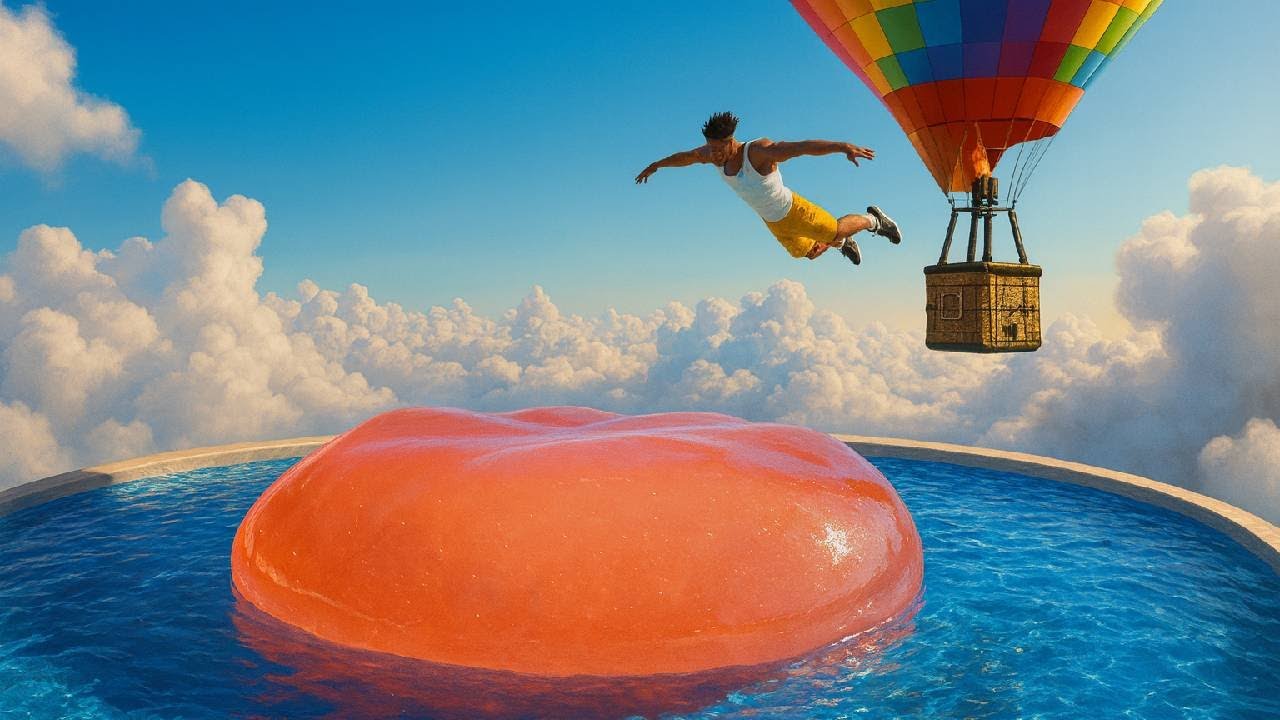 Cloud Pool Jelly Impact and relaxing diving into different pools.🎃