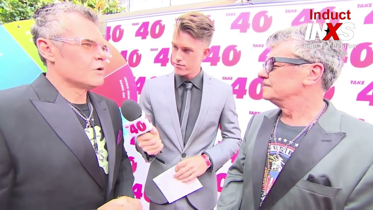 Jon Farriss, Tim Farriss INXS at the ARIAS 2014 | Induct INXS