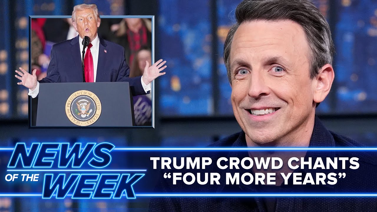 Trump Crowd Chants &ldquo;Four More Years,&rdquo; Time Announces Person of Year: Late Night News of the Week
