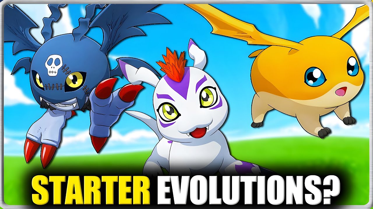 What Will Digimon Story Time Stranger Starter EVOLUTION LINES Be?