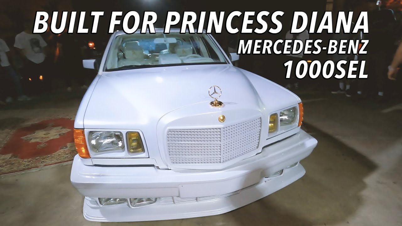 Представлен Mercedes-Benz, созданный для принцессы Дианы — Miami Art Basel