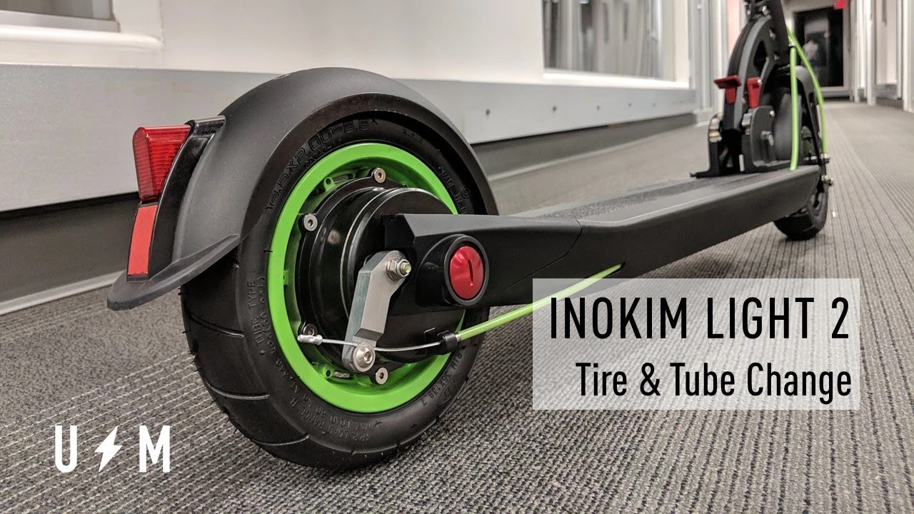 Inokim Light 2 Electric Scooter | Tire & Tube Change