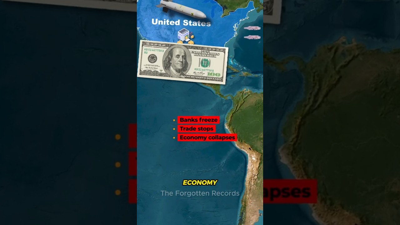 Почему доллар США &mdash; более опасное оружие, чем армия #шорты #сша #экономика