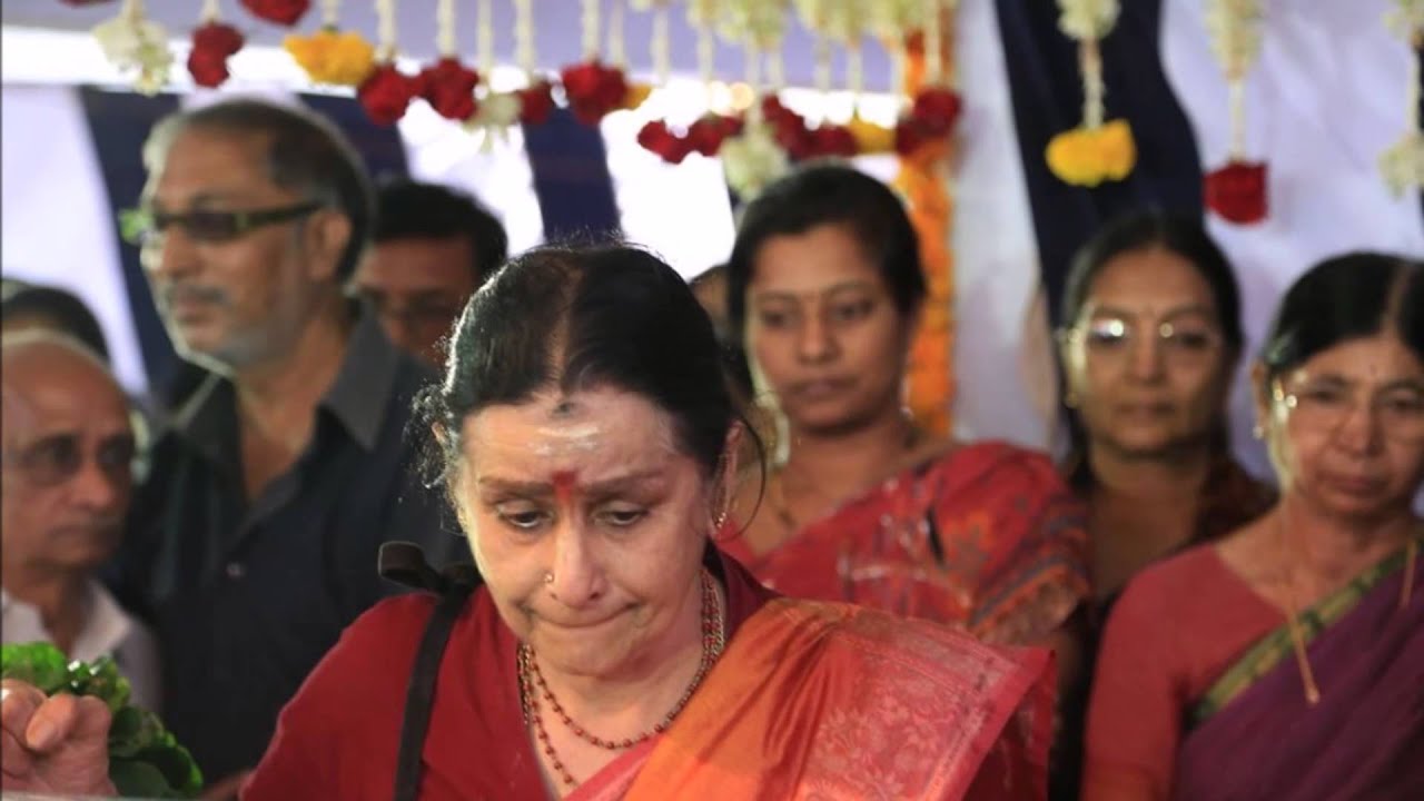 Legendary actress Anjali Devi of Tamil and Telugu funeral