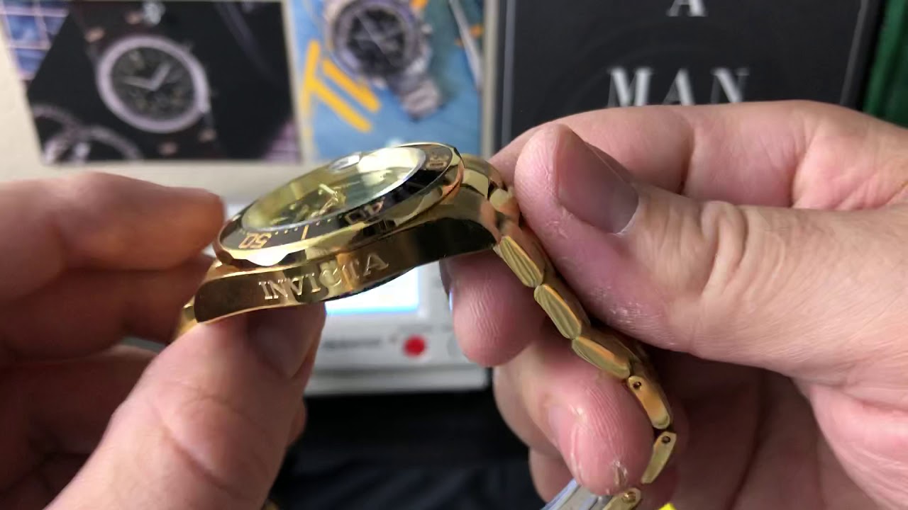 ОБЗОР INVICTA PRO DIVER GOLD