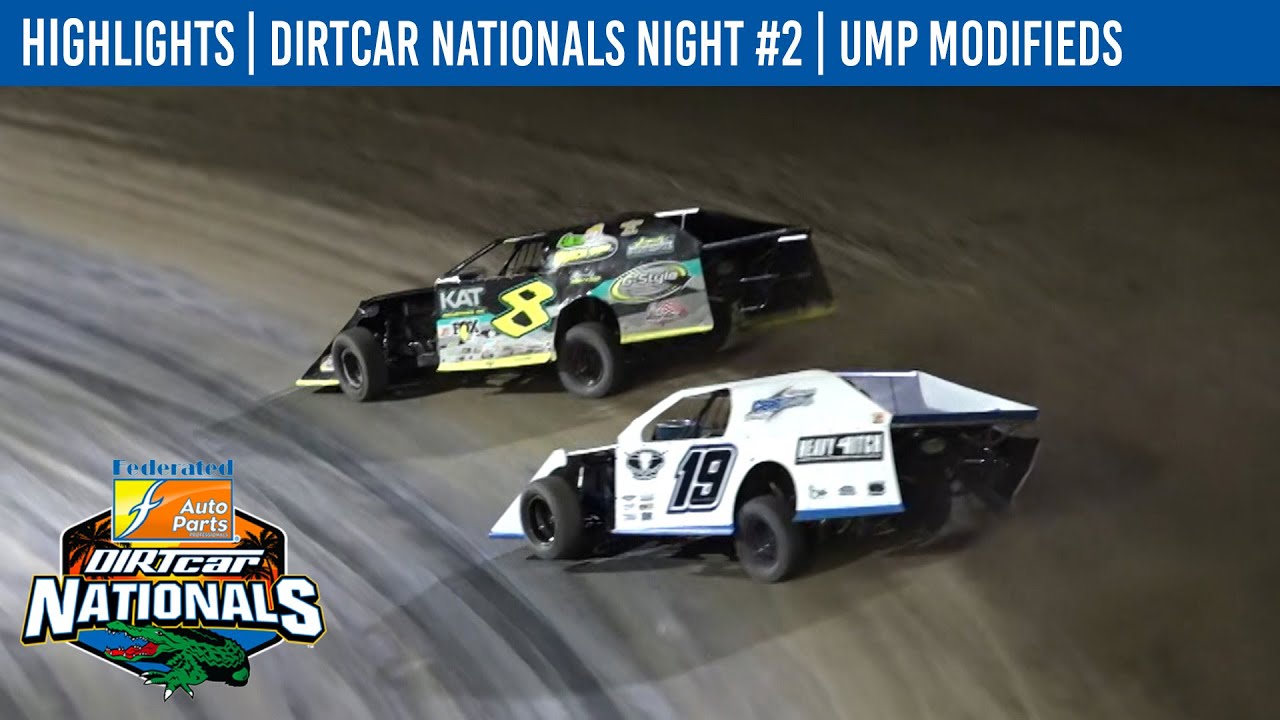 DIRTcar UMP Modifieds | DIRTcar Nationals | Volusia Speedway Park | February 6, 2024 | HIGHLIGHTS