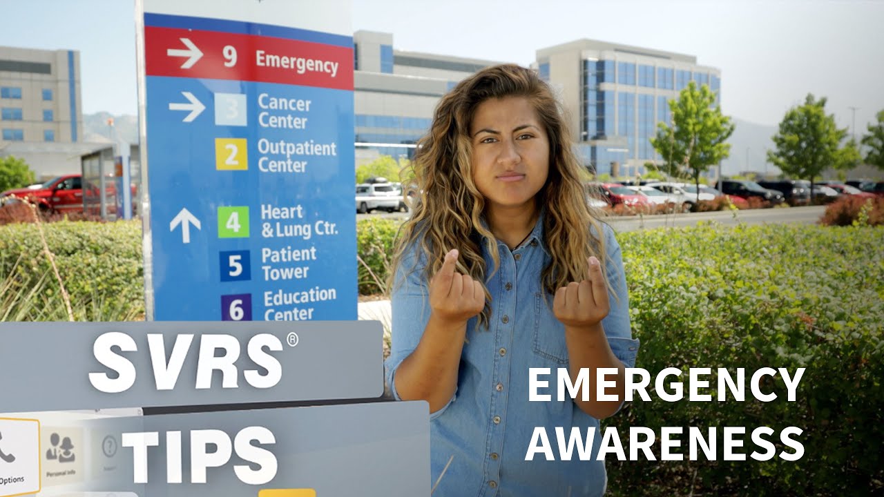 SVRS Tips: Emergency Awareness