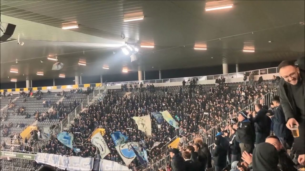 Stundelangi Fahrt - FC Zürich Fans 45min vor Anpfiff in Bern