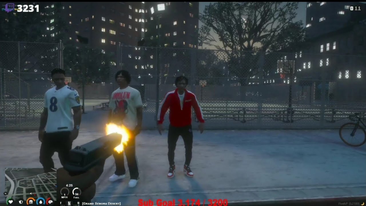 KORDELL (BigEx) RUNS UP ON TWO BLOCKS IN YBN NEW YORK