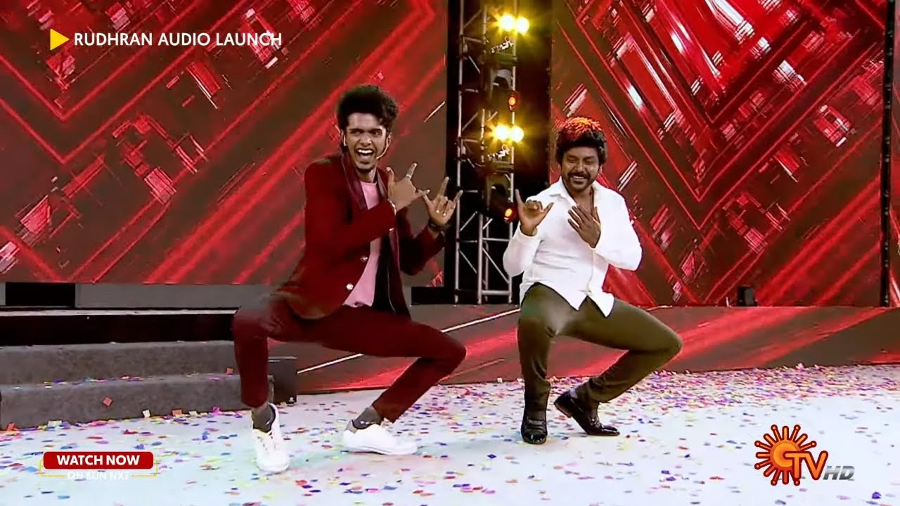 Adi Dhool Dance Performances🔥 | Rudhran Audio Launch | Raghava Lawrence | Best Moments | Sun TV