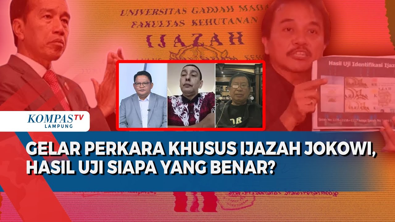 Susno Duadji & TPUA Bahas Ijazah Jokowi di Tahap Gelar Perkara Khusus, Hasil Uji Siapa yang Benar?