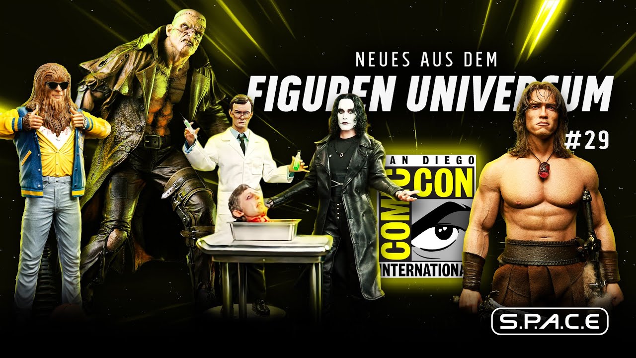 Kaustic Plastik & Infinite: NEUES AUS DEM FIGUREN UNIVERSUM #29 | SDCC 2025 | space-figuren.de