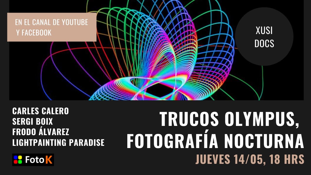 Trucos olympus de fotografía nocturna