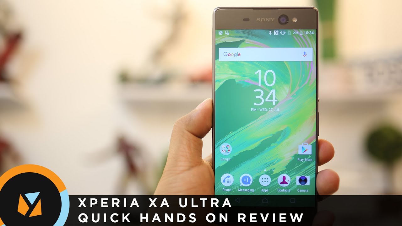 Xperia XA Ultra Hands-On Video Review