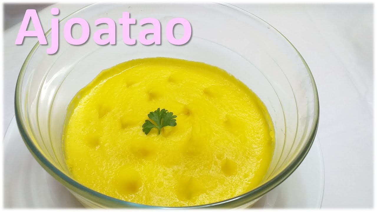Cómo hacer Ajoatao Tradicional