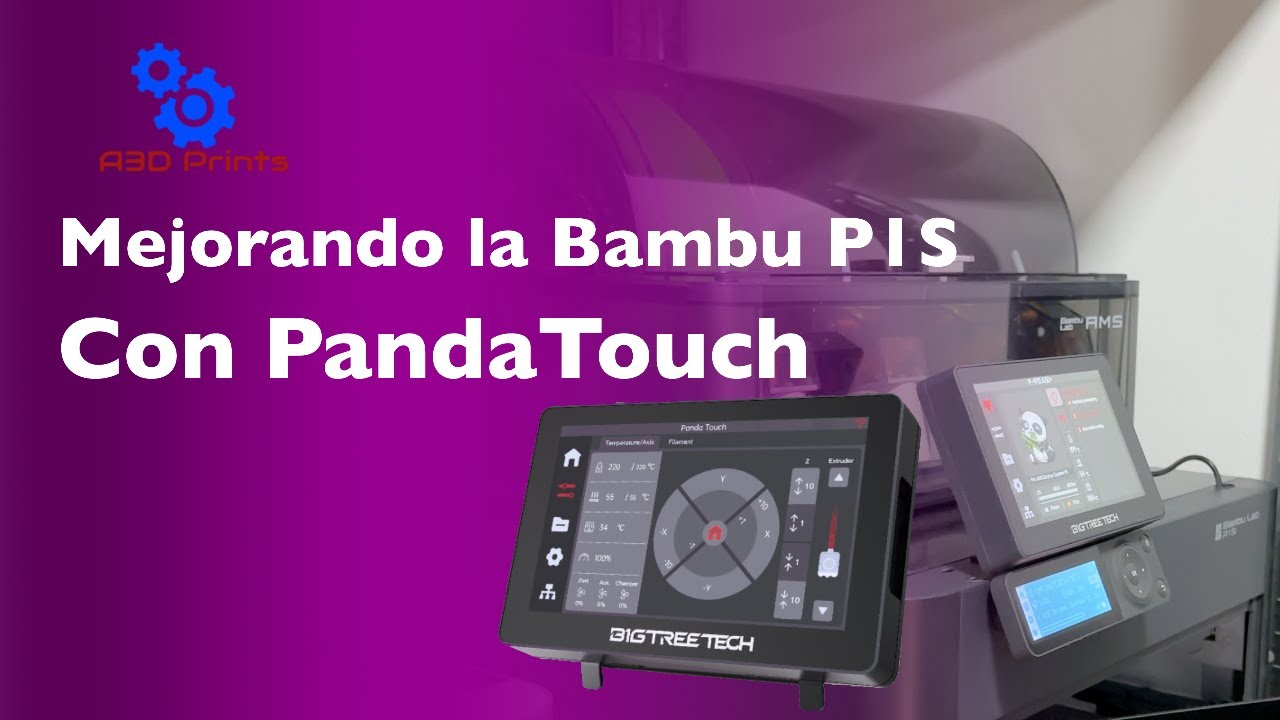 La Pantalla Panda Touch Revoluciona Bambu Lab🔥Controla Varias Impresoras a la Vez con más Funciones🚀