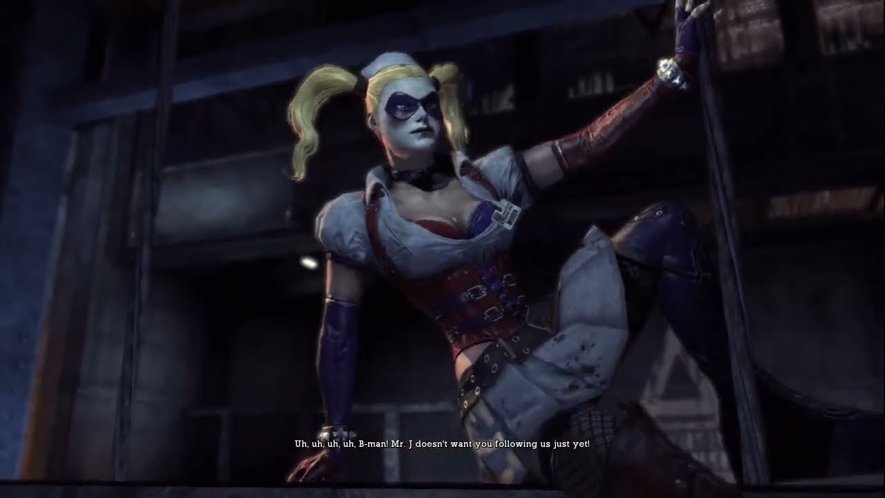 OFFICER BALLS WHY? [BATMAN ARKHAM ASYLUM]