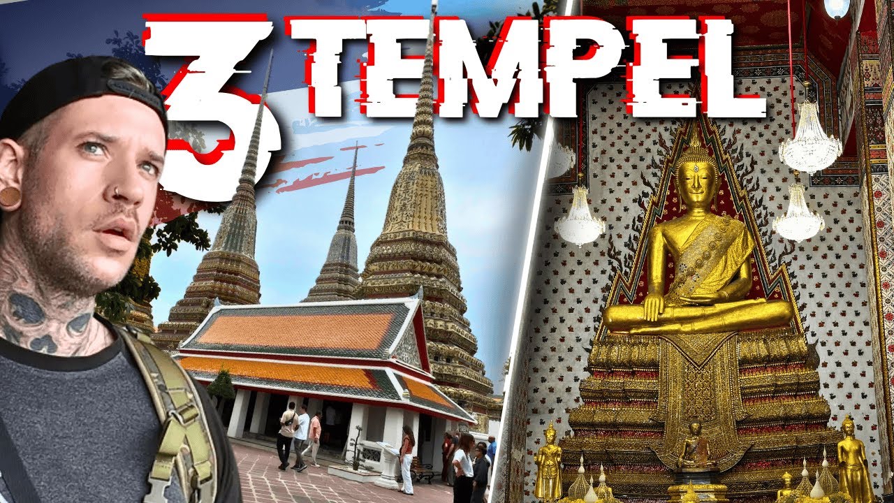 KulturSCHOCK BANGKOK 👀 - Ich zeige euch die TOP3 Tempel 🇹🇭