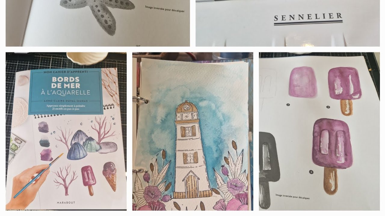 MON LIVRE TEST AQUARELLE #AMAZON