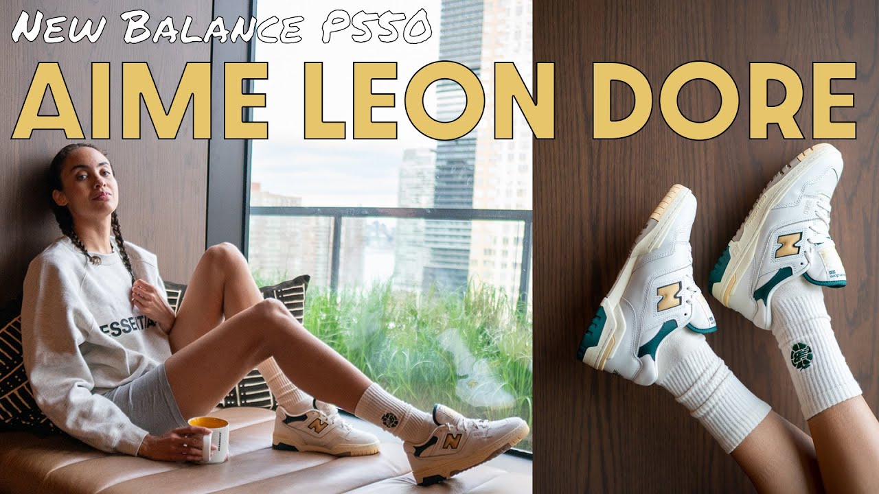 NEW BALANCE x AIME LEON DORE P550 NATURAL GREEN ON FOOT Review and Styling Haul