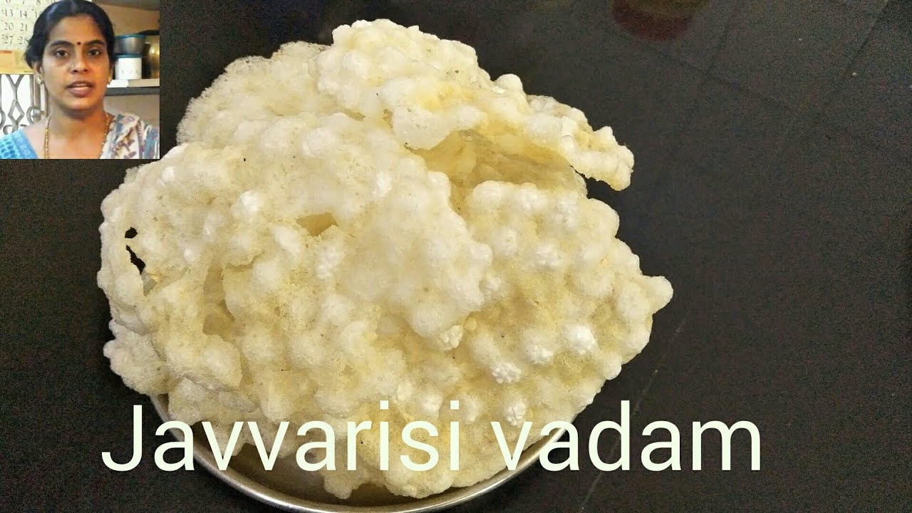 ஈசியாக ஜவ்வரிசி வடாம் செய்வது எப்படி| Javvarisi vadam/Vathal