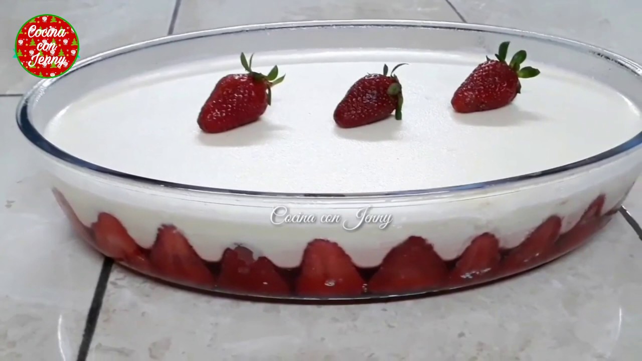 Postre Navideño fácil y SIN HORNO / Cocina con Jenny
