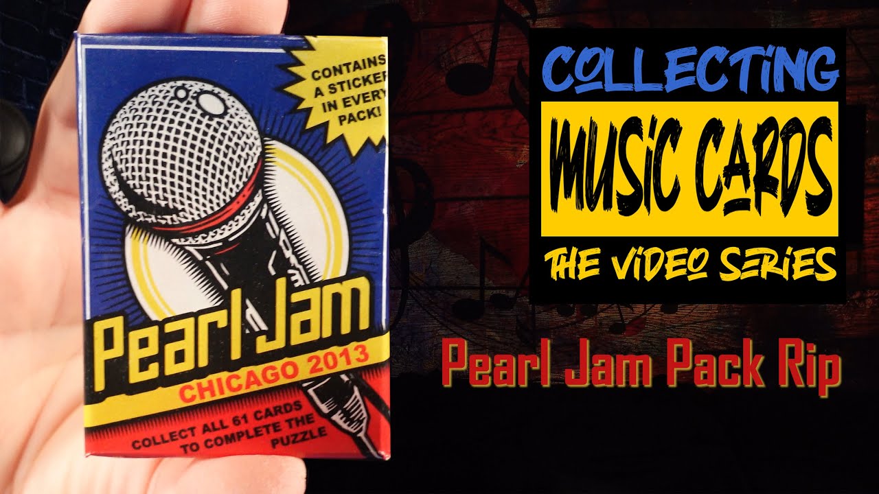 Opening Rare Pearl Jam Tour Packs - Are They Worth $100? - Watch Me Open 6 Packs