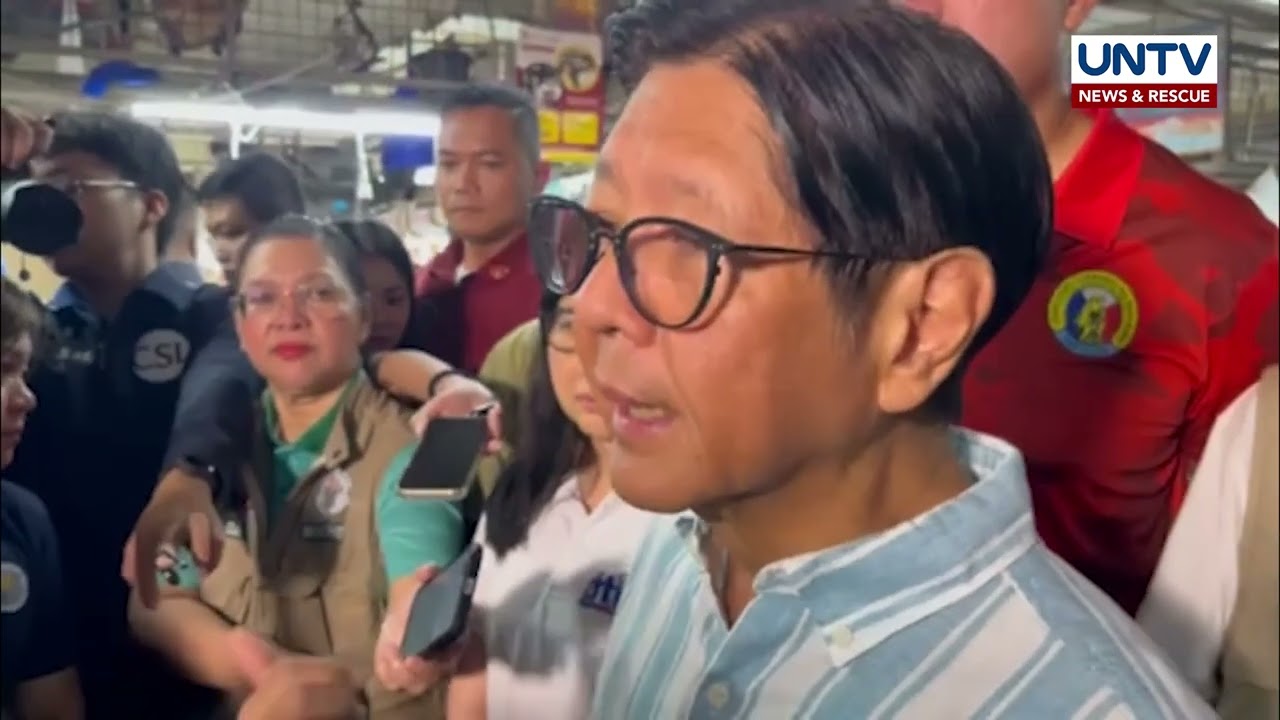 PBBM, tiniyak na may sapat na supply ng pagkain sa bansa at normal pa ang presyo ng mga bilihin