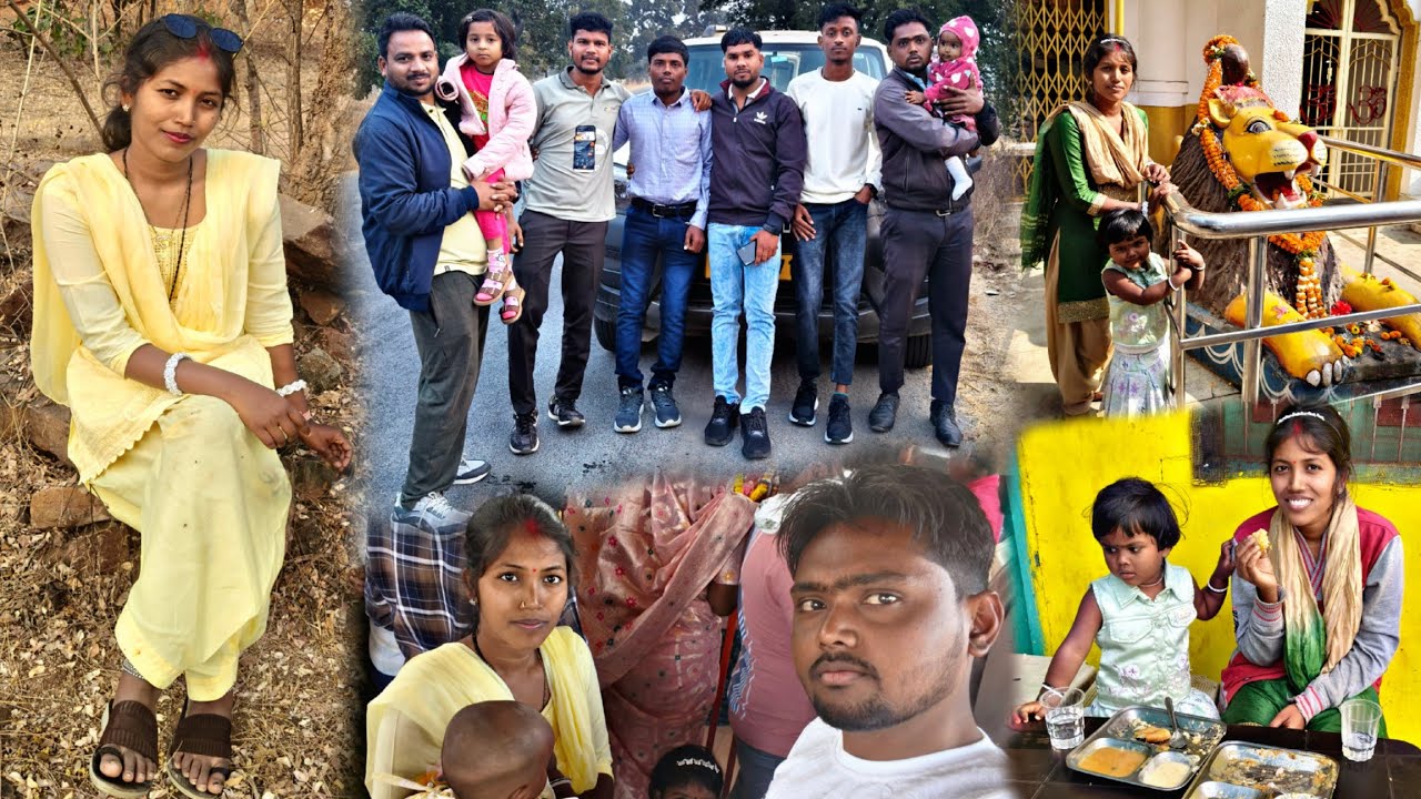 मोर पति के ऑफिस स्टाफ मन साथ घुमे ल आए हन..गंगरेल बांध,बिलाई माता मंदिर,मां अंगारमोती, खल्लारी माता 